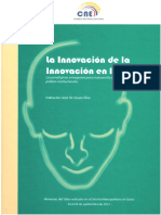 La Innovacion de La Innovacion de La Política