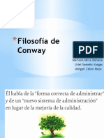 Filosofía de Conway