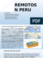 Terremotos en Peru