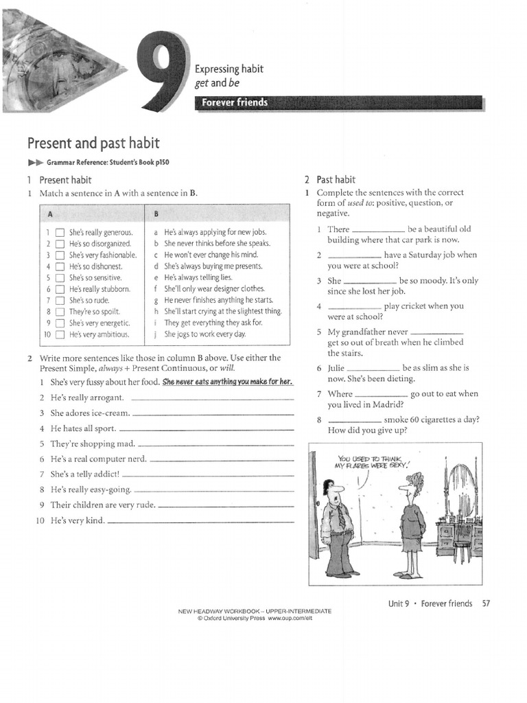 Present & Past Habits | PDF