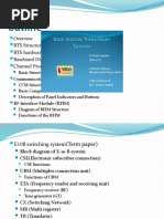 Outline: BTS Structure BTS Hardware Description Baseband Digital Subsystem (BDS) Channel Processing Module (CHM)