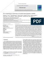 Artigo - The Morphology of Anisotropic 3D-Printed Hydroxyapatite Scaffolds