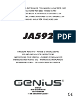 Instruction Manual JA592
