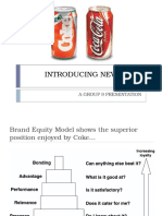 Introducing New Coke: A Group 9 Presentation