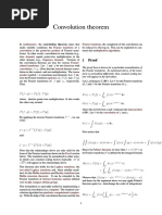 Convolution Theorem