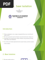 Seismic Base Isolation