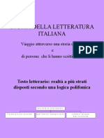Le Origini Della Letteratura Italiana