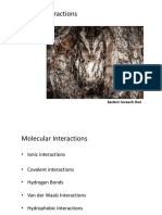 Lecture 3 - Molecular Interactions