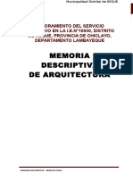 M Descriptiva - Arquitectura 10050