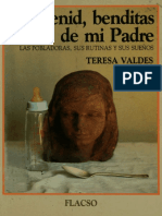 Valdés, Teresa - Venid, benditas de mi Padre. Las pobladoras, sus rutinas y sus sueños.pdf