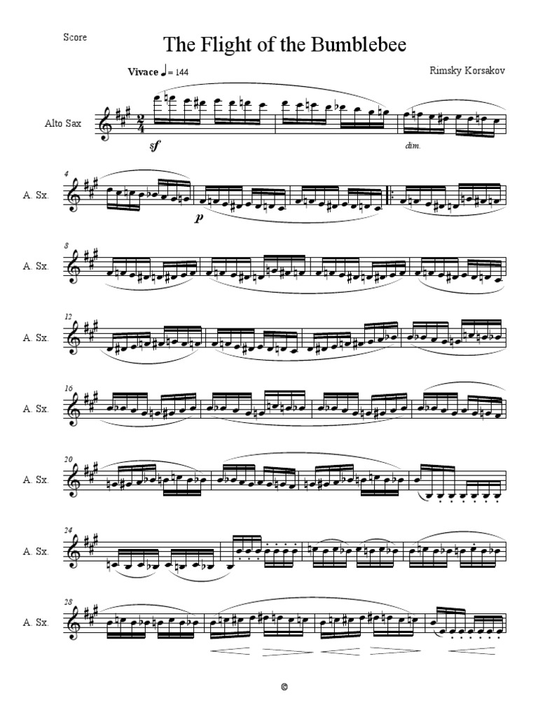 The Flight Of The Bumblebee