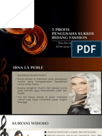 5 Profil Pengusaha Sukses Bidang Fashion