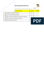 Lista de Cotejo - Prof. Gaby Alanoca