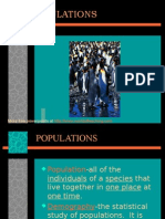 Populations Presentation