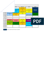 Horario Semana