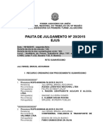 Analise de Pauta 28a-19-10-2015