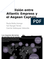 Colisión Entre Atlantic Empress y El Aegean Captain