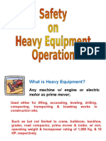 Heavy Equipment Safety