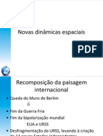 2 Novas Dinâmicas Espaciais