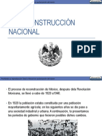 Reconstrucción Nacional de México 1920-1940
