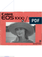 Canon EOS 1000/1000F