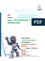 Soldadura y Empalmes