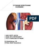 Konsep Dasar Kebutuhan Eliminasi