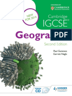 Cambridge IGCSE Geography 2nd Edition