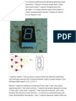 Menggunakan 7 Segmen Di Arduino Adalah Perkara Gampang