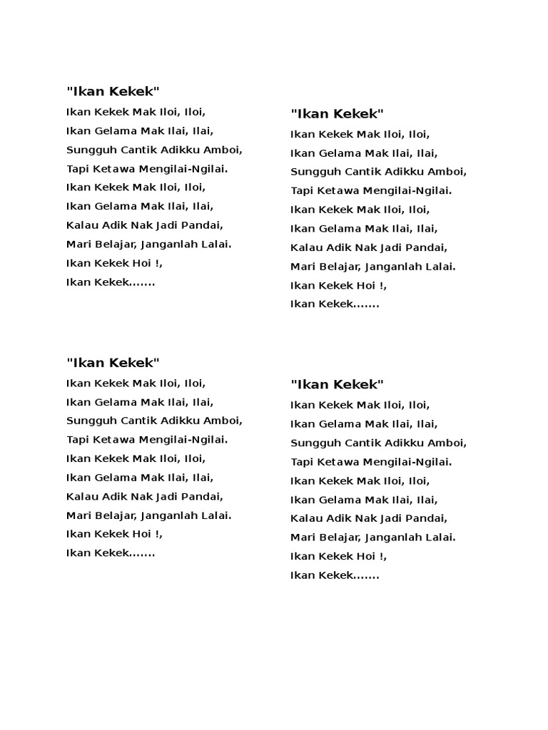 Ikan Kekek