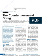 The Countermovement Shrug