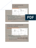 Analysis of Reinforced Concrete Beams