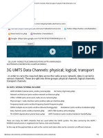3G UMTS Channels - Physical Logical Transport - Radio-Electronics PDF