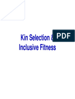 Kin Selection & Inclusive Fitness