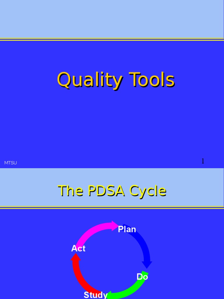 Quality Improvement Tools and Techniques | PDF | Six Sigma | Evaluation ...