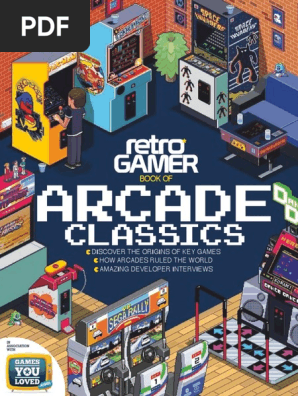Retro Gamer Book Of Arcade Classics Video Games Leisure Activities