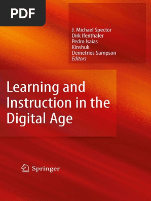 Learning And Instruction In The Digital Age Pdf Pdf Semantic Web Constructivism Philosophy Of Education