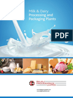 Bajaj Processpack Limited Provides Fresh Flavored Milk Processing Plant