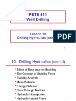 Drill Hydraulics