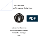 IK Timbangan Digital KERN PDF