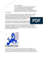 Tájékoztató EUROPOL Rendszerről
