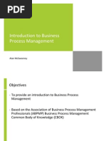 Introduction to Business Process Management