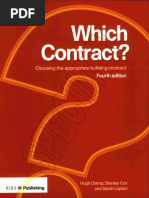Which Contract - Choosing Appropriate Building Contract | PDF ...
