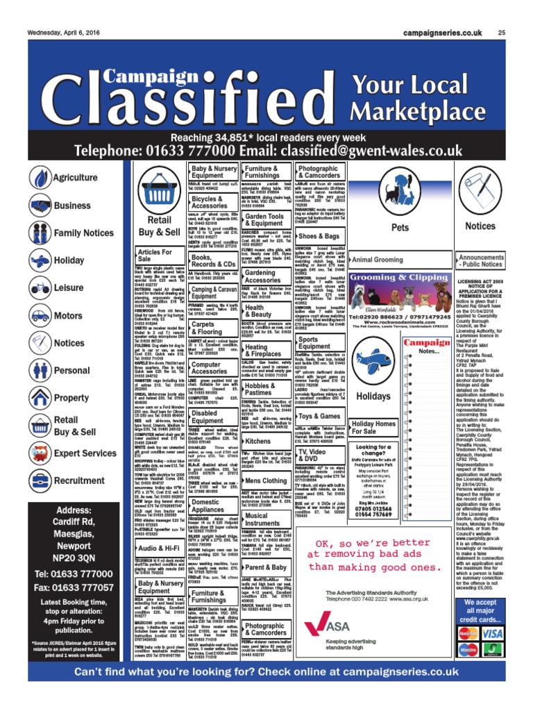 Local Classified Ads and Services Guide | PDF | Canon Inc.