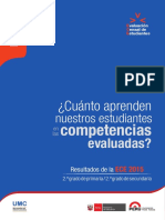 Resultados - Nacionales ECE 2015 PDF