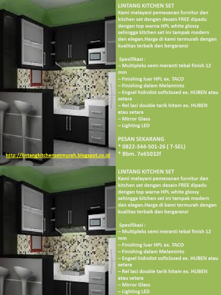 Desain Kitchen Set Bawah  Tangga Desain  Kitchen  Set  Di 