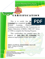 Official Coverpage - ACCREDITATION
