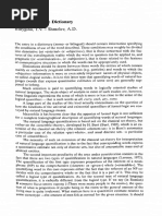 Silverstein - The Limits of Awareness | PDF | Vocabulary | Semantics