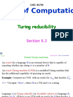 Turing Reducibility