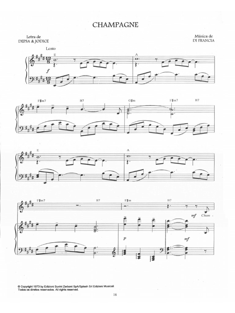 Il Cielo In Una Stanza Spartito Pianoforte